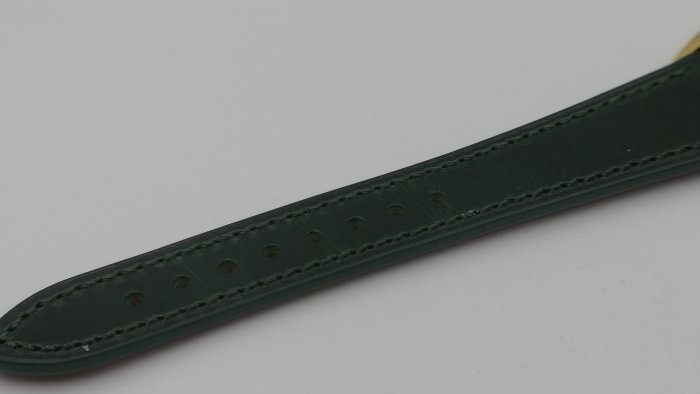 【美好時光】深綠皮帶超對味，最襯ROLEX的錶帶！20mm收16mm ROLEX男錶用皮錶帶 1601 1803 16234 18238