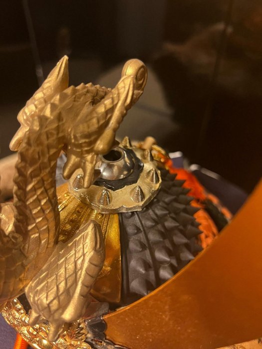 五月人形大野龍玉作武士兜武士甲胄武士鎧甲擺件- 古董古玩收藏