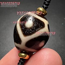 臺灣上肯老超龜甲星辰六眼達洛天珠尺寸18*19*23mm 材質瑪瑙藏品老貨