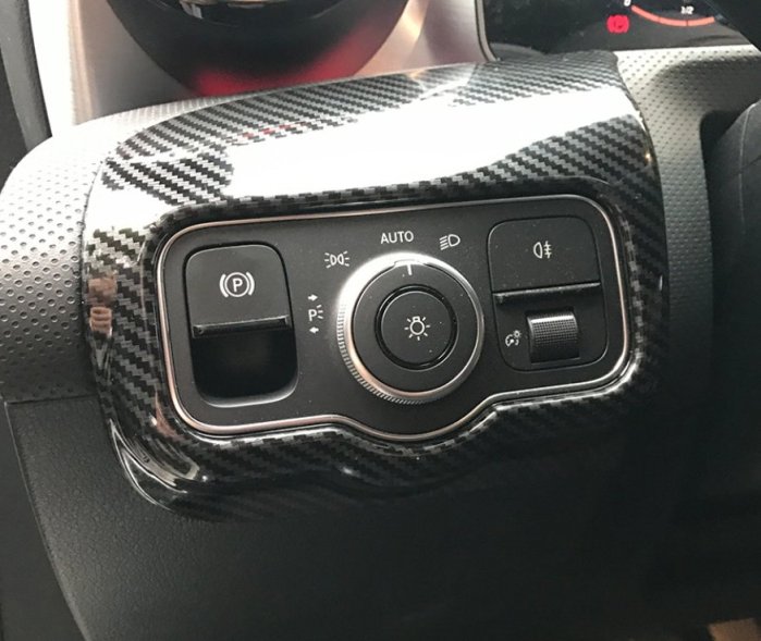 ~歐力車飾~賓士 BENZ 19年 W177 A180 A200 A250 大燈調節開關飾框 左中控裝飾框 大燈調整開關
