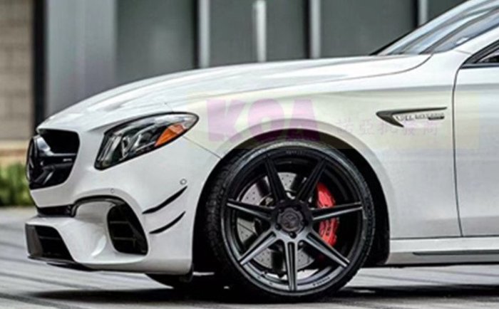 諾亞 賓士 BENZ W213 E63樣式 葉子板 鐵製 葉子版 空力套件 改裝 現貨