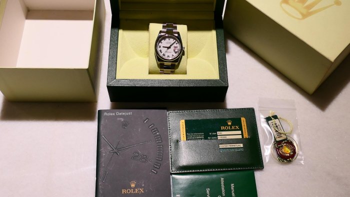 【美好時光】最低價!勞力士ROLEX 116200白羅馬近新美品盒單全大全配( 116234 16200 126200參考)