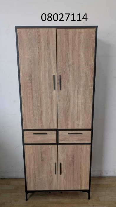 【弘旺二手家具生活館】二手/中古 灰橡工業風鞋櫃 高鞋櫃 鞋櫃 玄關鞋櫃 二手鞋櫃-各式新舊/二手家具 生活家電買賣