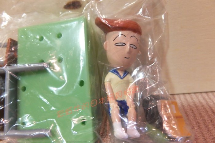 1FF售完單售花輪公仔台灣7-11限定小丸子夢幻情境課堂篇教室場景小丸子