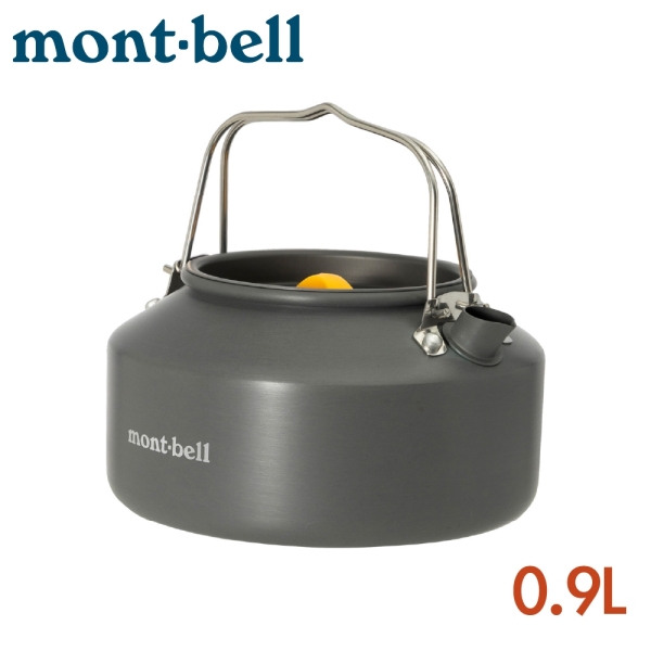 【Mont-Bell 日本ALPINE KETTLE 0.9L水壺】1134251/濾水壺/桌上壺/冷水壺/不鏽鋼冷水壺