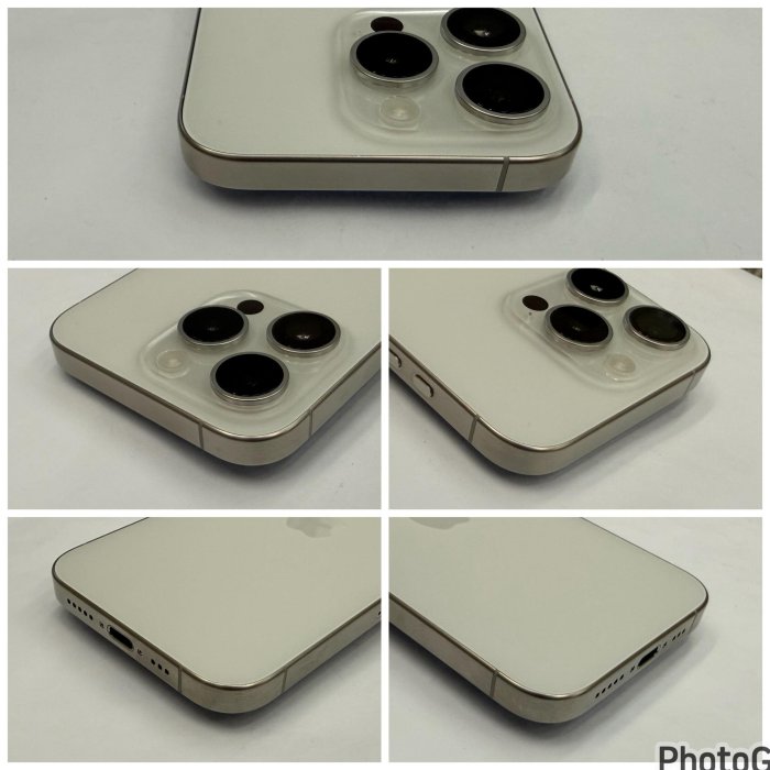 iPhone 15 Pro 128G 白色鈦金屬 二手機 刷卡分期【承靜數位】高雄實體店 可出租 C9817 中古機