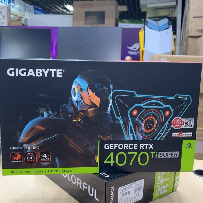 【小新代購】技嘉RTX 4070ti super 魔鷹 gaming oc 16GD 國行正品 全新未拆封 全國聯保 24年10月