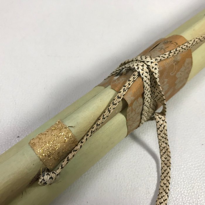 藏舊尋寶屋】老日本落款畫家「彩色水墨山水圖」水墨畫/畫軸/掛軸
