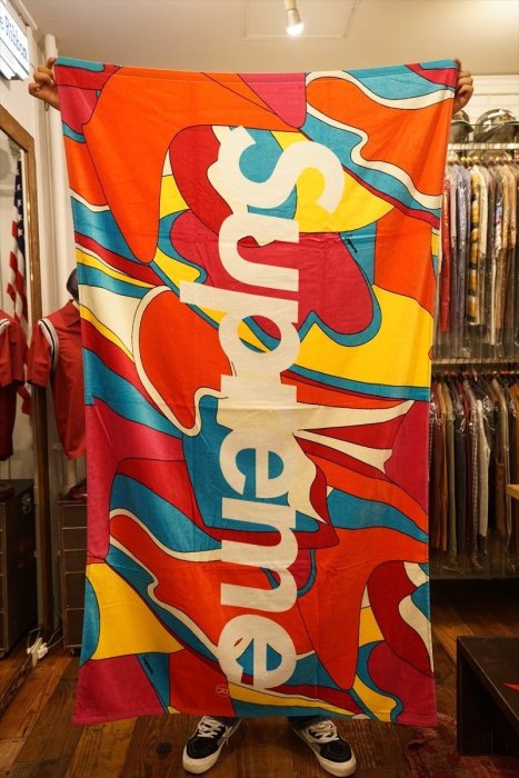Abstract Beach Supreme Beach Towel Red 2016ss Supreme ABSTRACT