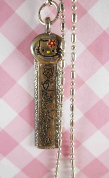 【震撼精品百貨】Hello Kitty 凱蒂貓~KITTY手機提帶-長銀牌