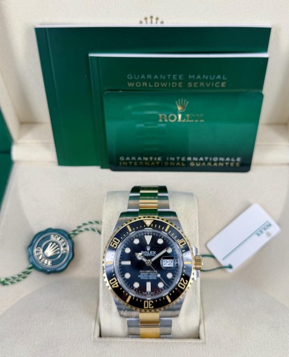 【現貨】Rolex 勞力士 海使 Sea 126603 半金 22年 43MM 非126600 126613