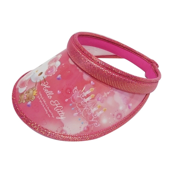 【震撼精品百貨】Hello Kitty 凱蒂貓~日本 三麗鷗SANRIO 凱蒂貓 KITTY 遮陽帽-蛋糕*98602