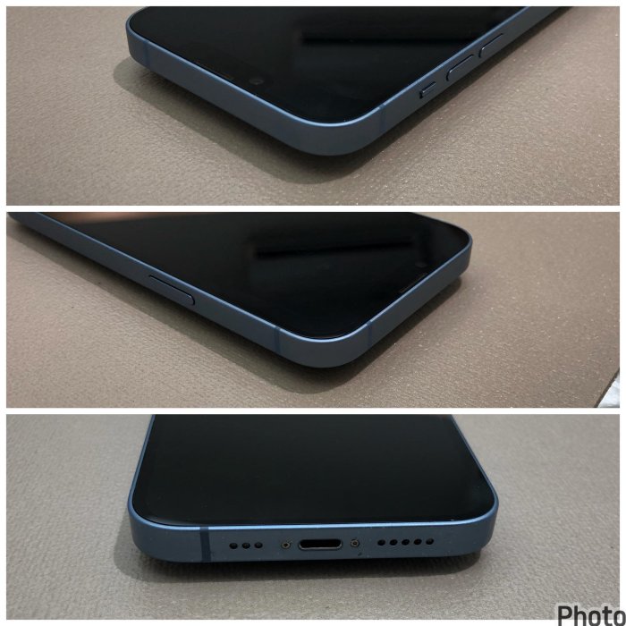 IPHONE 14 128G 二手機 藍色 刷卡分期【米米瑞隆】高雄實體 可出租 R1257 中古機
