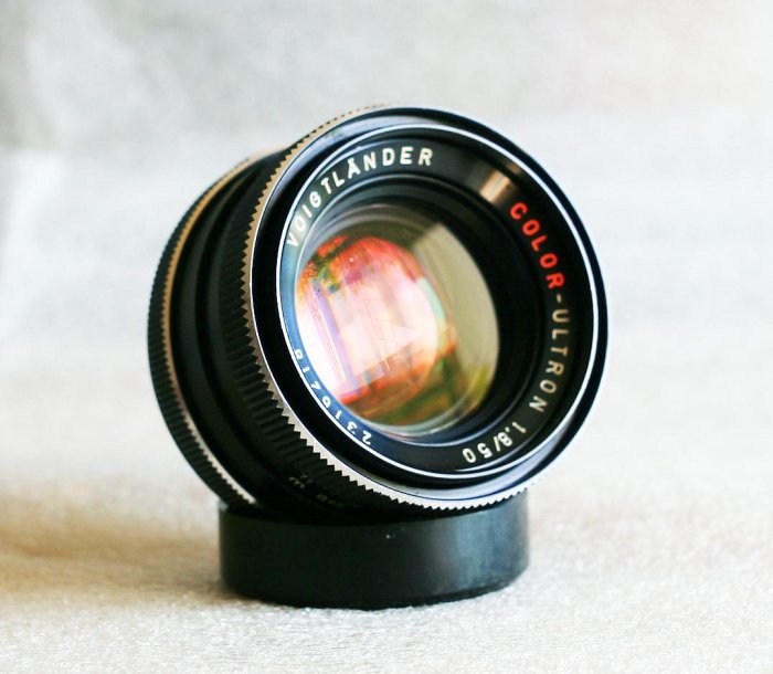 Voigtlander PROMINENT Ultron 50mm F2 カメラ A品] Voigtlander