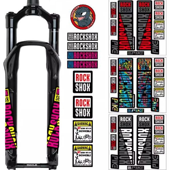 【高雄怪獸屋】單車前叉貼紙 電動自行車 電輔車 胖胖胎 SUPER 73