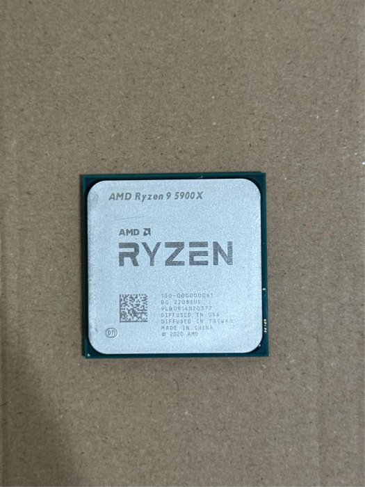 AMD Ryzen9 5900x處理器散片cpu r9 5900x 12核24緒 am4