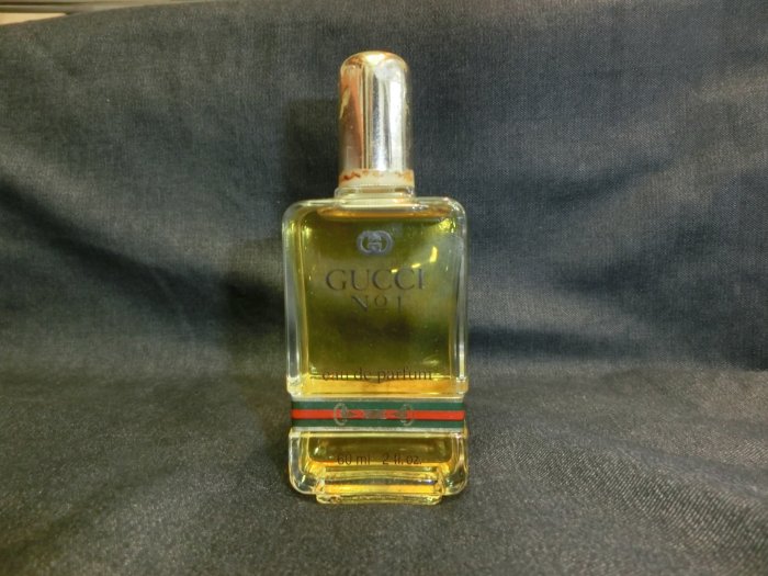 珍藏少見古董香水GUCCI NO 1 Eau de Parfum 60ml 沾式| Yahoo拍賣