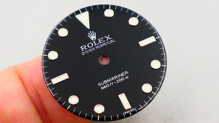 【美好時光】ROLEX勞力士5513 原裝新品SERVICE DIAL老運動面盤!
