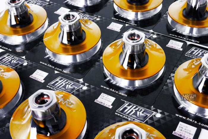 【翰翰二輪】HKRS 鍛造鋁合金 輕量化 超有感鋁合金開閉盤 競技型 可調式開閉盤 六溝式 變速 傳動 勁戰 BWS