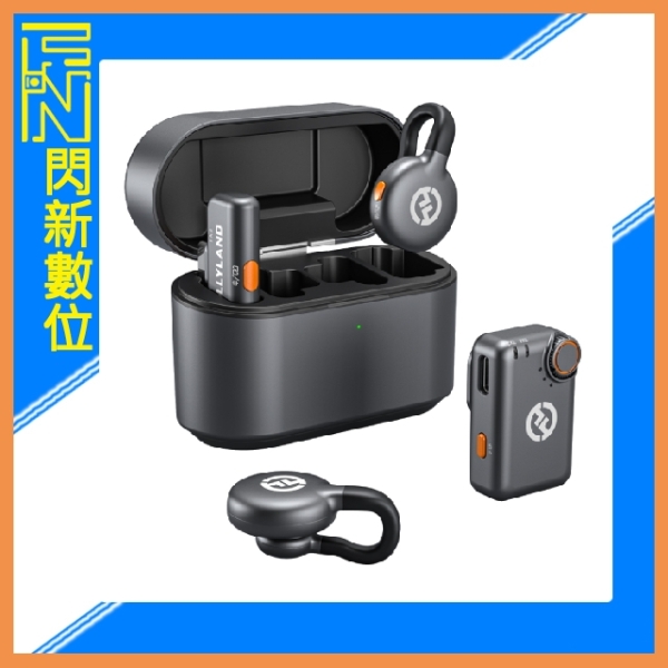 Hollyland LARK M2S Mini Combo 全能版 無線麥克風(公司貨)黑色