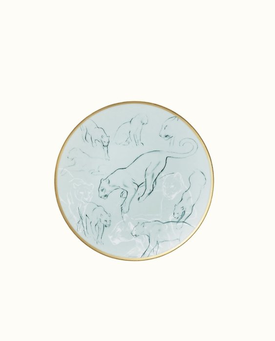 HERMES 愛馬仕 赤道叢林 麵包盤 點心盤 餐盤 盤子 新家入宅禮 2入一組 現貨