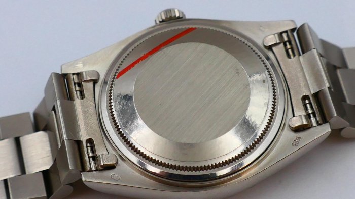 【美好時光】罕見型號勞力士ROLEX 18039白K款Daydate盒單全新款大鑽黑鑽面( 18238 18239 118239參考)