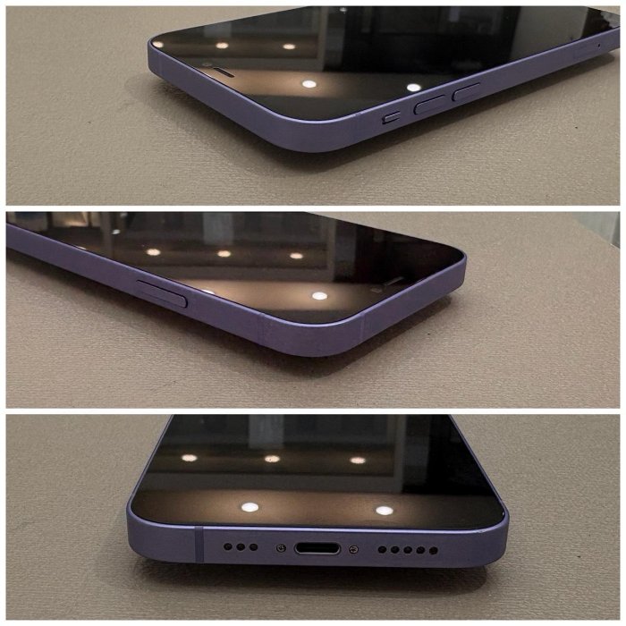 iPhone 12 128G 二手機 紫色 刷卡分期【米米瑞隆】高雄實體 可出租 R1272 中古機