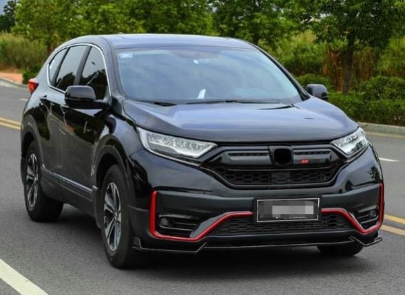 【安喬汽車精品】本田HONDA 5.5代專用 車頭改裝 夜色套件 黑武士套件 crv5.5專用 裝飾套件 外觀改裝飾條