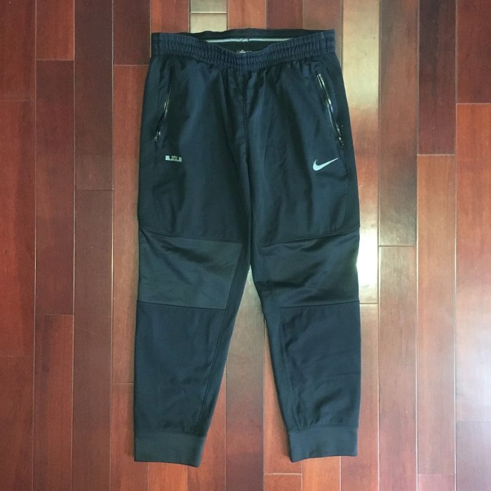 [RiggaLAB] NIKE LEBRON HYPER ELITE WINTERIZED CUFFED 運動 縮口籃球長褲 686149-010