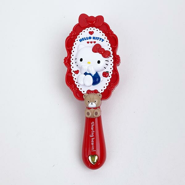 【震撼精品百貨】Hello Kitty 凱蒂貓~日本SANRIO三麗鷗 KITTY造型美髮梳子*57358