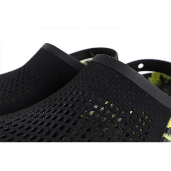 Crocs 休閒鞋 懶人鞋 黑黃色 男女鞋 207634-02K no076 | 涼鞋 | Yahoo購物中心