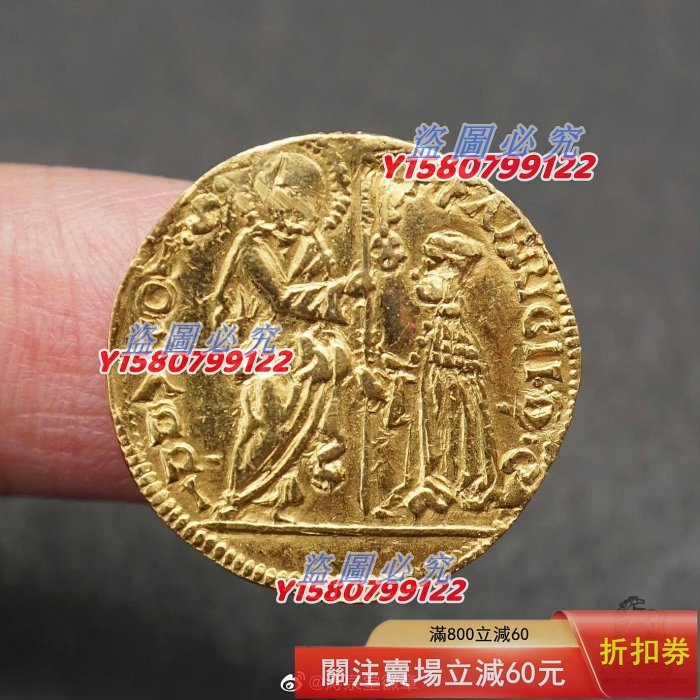 特惠、誠購可議價』十字軍東征羅德島圣約翰騎士團杜卡特金幣，1513