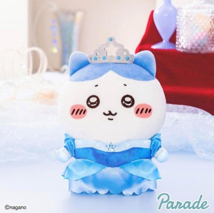 日本帶回🇯🇵隔日到貨 吉伊卡哇 公主誕生日 公主禮服玩偶系列 25公分 小八 PARADE正版景品 ちいかわ 娃娃機出物