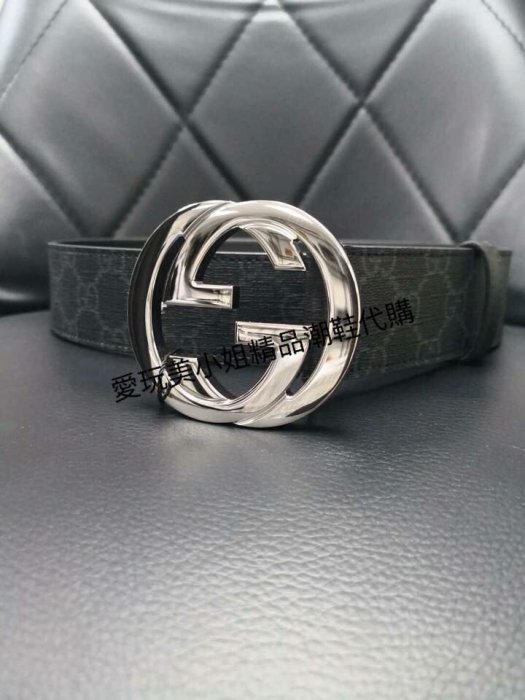 Gucci GG 皮帶男款