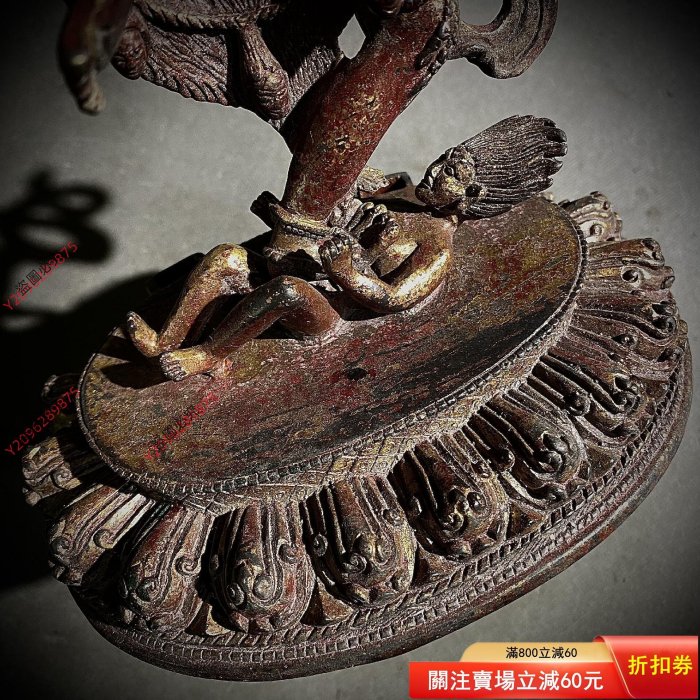 收來的舊藏純銅佛像作明佛母老銅佛像西藏老佛像皮殼老氣老味十足古玩