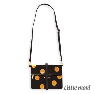 Little Moni 金屬點點側背包