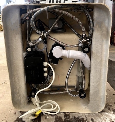 【麗室衛浴】新款上市C-761-2 附雙噴按摩功能 水底燈 臭氧消毒 壓克力養身泡腳盆 洗腳盆 product image 7