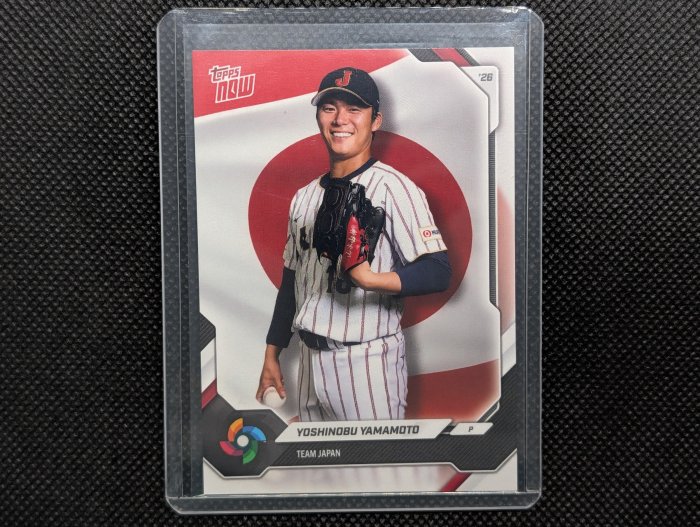 2026 Topps Now World Baseball Classic WBC 山本由伸Team Japan JP03