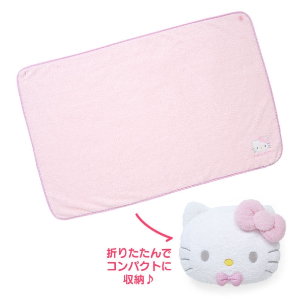 asdfkitty*KITTY造型多用途毛毯-抱枕 靠墊 披肩 冷氣毯-日本正版商品