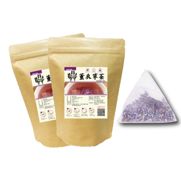 薰衣草茶x2袋(共20入) 紅棗 枸杞 睡覺茶 下午茶 睡眠茶 台灣花草茶 青草茶 茶包