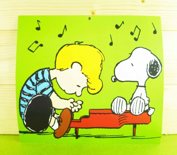 【震撼精品百貨】史奴比Peanuts Snoopy ~卡片-你想要.../彈琴