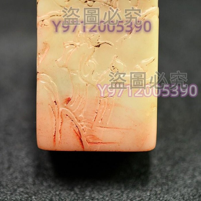 黃易】老印章金石篆刻壽山石芙蓉石薄意雕印章K44 尺寸長3厘米寬2厘米高