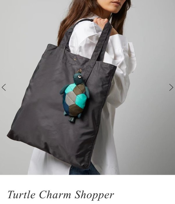 全新正貨私家珍藏】Anya hindmarch Turtle Charm Shopper 可愛小