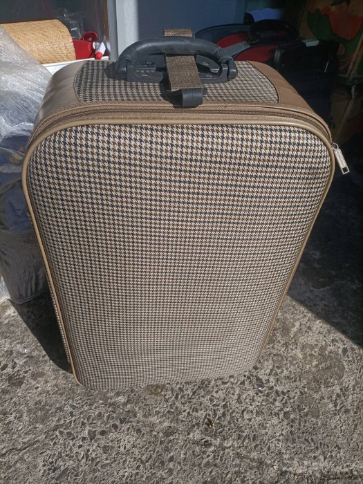 【銓芳傢俱】WORLD POLO 24吋行李箱(布箱) 42*22*68cm 拉鍊商務箱 出國旅行箱 1111222