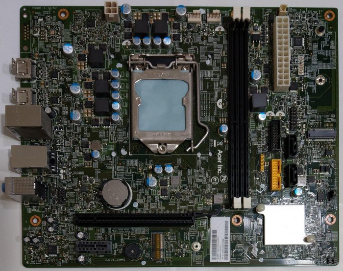 宏碁 Acer 桌機 ATC-780 主機板 SoniaH (Intel 1151 六代/七代) 雙M.2 Win序號