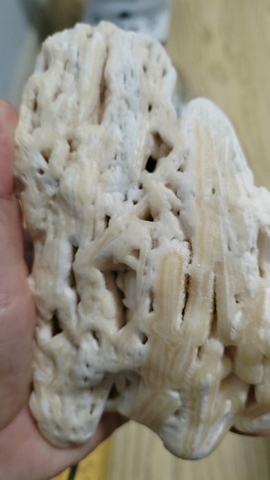 嚴選玉化到位鐘乳石擺件，長15高9寬8，絲滑手感仿若香皂，適合收藏家俱