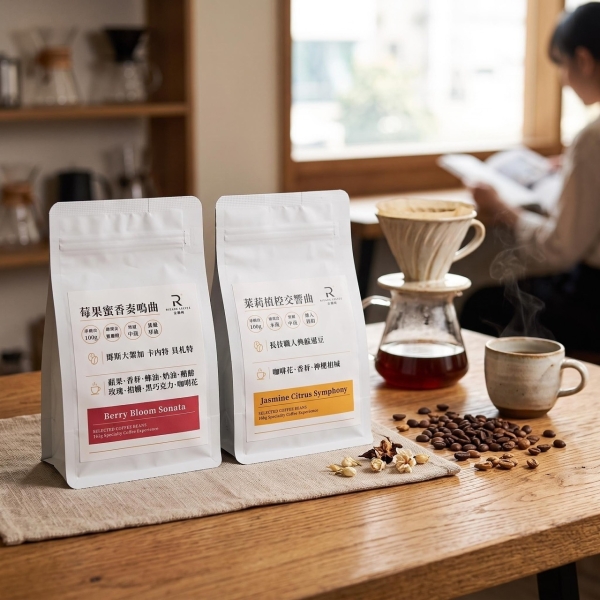 進階咖啡控｜COFFEE RICH-IN 富咖啡 精品典藏咖啡組(莓果蜜香+茉莉甜橙)