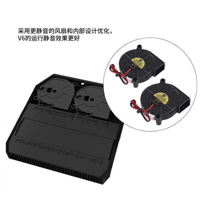 3D列印機配件 VORON R2/2.4/Trident Nevermore V6空氣凈化器套件