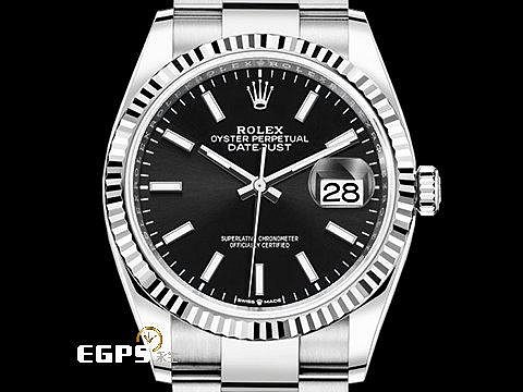 【永久流當品】ROLEX 勞力士 Datejust 36 蠔式日誌型 126234 不鏽鋼 DJ36 經典三角坑紋錶圈 HCF4926