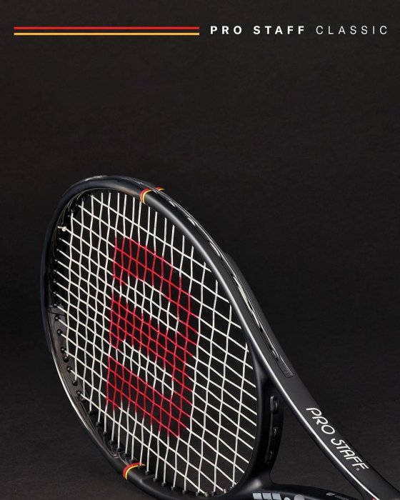 【曼森體育】Wilson Pro Staff 97 Classic 網球拍 315g 經典設計 精準控球 全新款